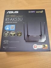Image of ASUS RT-AX53U 1201 Mbps 3 Port Wireless Router - 90IG06P0-MO3510
