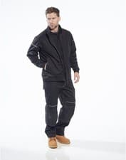 Image of Portwest T620 PW3 Flex Shell Jacket Windproof Workwear Black L Large