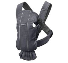 Image of BabyBjorn Baby Carrier Mini 3D Mesh 0-12 months. Anthracite