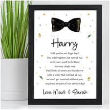 Image of Will You Be My Page Boy Gifts Wedding Proposal Gifts For Boys Ring Bearer Usher