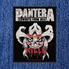 Image of PANTERA - COWBOYS FROM HELL - KILL (NEW) SEW ON PATCH OFFICIAL BAND MERCH
