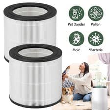 Image of 2Pcs Air Purifier Replacement HEPA Filters For AC0830/10 AC0820/30 AC0820/10