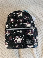 Image of Loungefly Disney Nightmare Before Christmas Backpack Bag New With Tags