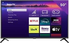 Image of Polaroid P50URF1315U 50 Inch Smart TV Roku 4K Ultra HD LED UHD Ultra Slim Frame