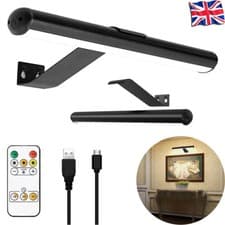 Image of Picture Wall Light Fitting Adjustable Twin Living Room Mains Operated LED Lamp