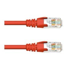 Image of 5M CAT.6a 10Gb S-FTP Shielded LSZH PATCH CABLE - RED