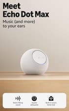 Image of Echo Dot Max, Alexa Speaker with Room-Filling Sound and Built-In Smart Home Hub