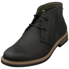 Image of Barbour Readhead Mens Chukka Boots in Black - 7 UK
