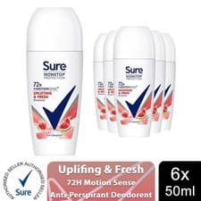 Image of Sure Women Motion Sense AP Deodorant Roll-on 72H Nonstop, Protection, 50ml