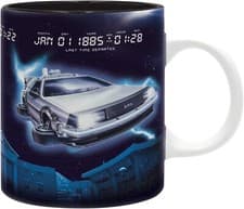 Image of OFFICIAL BACK TO THE FUTURE DELOREAN COFFEE COFFEE MUG TEA CUP NEW
