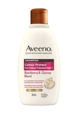 Image of Aveeno Scalp Soothing Haircare Colour Protect Shampoo Blackberry & Quinoa Blend