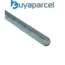 Image of ForgeFix MEMROD12 Threaded Rod Zinc Plated M12 x 1m Single FORROD12N