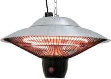Image of Out & Out Electric Patio Heater Lyon 1500w Remote Control Ceiling Hanging Heater