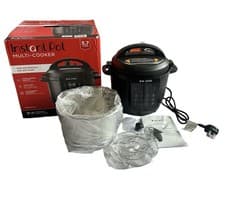 Image of Instant 5.7L Pot Duo Plus Whisper Multi-Cooker Smart 9-in-1 DPPC604 Black
