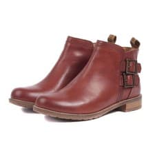 Image of Barbour Sarah Low Buckle Boots UK3 Chestnut