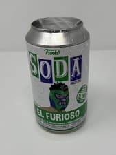 Image of Funko POP! Soda Marvel Luchadores El Furioso (Hulk) 4.25" Vinyl Figure in a Can