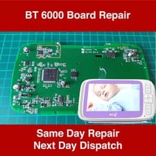 Image of BT 6000 Baby Monitor Board REPAIR SERVICE No Power Not Turning On Connecting etc