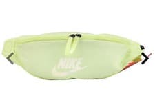 Image of NIKE Heritage Hip Pack, Barely Volt/Barely Volt/Clear, Misc DB0490-701 Unisex3L