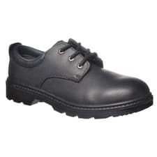 Image of PORTWEST Safety Shoes S3 SR Steel Toecap Black Leather Padded Thor FW44