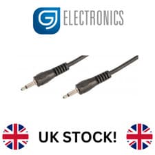Image of 3.5mm Mono Plug / 3.5mm Mono Plug, (1.2m)