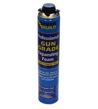 Image of EVERBUILD Gun Grade PU Expanding Foam Gap Filler/Fill 750ml EVBEVGF7