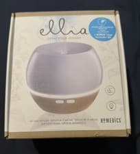 Image of NEW Homedics Ellia Awaken Ultrasonic Aroma Diffuser With Essential Oils Ceramic