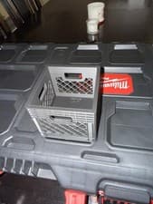 Image of Milwaukee Packout Crate Box Black Twin Pack (4932471724)