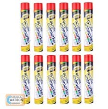 Image of LINE MARKER Spray Paint Survey Field 750ml Grass Pitch Aerosol Marking BOX 6 12