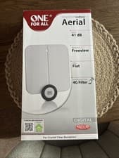 Image of ONE FOR ALL ULTRA FLAT AMPLIFIED INDOOR TV AERIAL FULL HD READY HDTV - SV9215