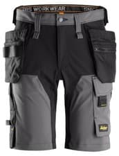 Image of SNICKERS 6175 ALLROUNDWORK 4-WAY STRETCH WORK SHORTS WITH HOLSTER POCKETS