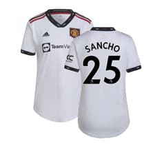 Image of 2022-2023 Man Utd Away Shirt (Ladies) (SANCHO 25)