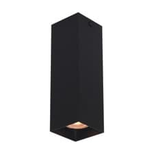Image of ANDER M Black Square Surface Mounted Ceiling Light Downlight Spot GU10