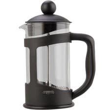 Image of Coffee Plunger 3 4 6 OR 8 Cup Cafetiere Black Coffee Maker French Press Glass   