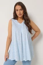 Image of Yours Curve Women's Plus Size Floral Print Vest Top