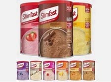 Image of SLIMFAST SHAKE POWDER 16 SERVINGS for Balanced Diet Plan All flavours UK Free Sh