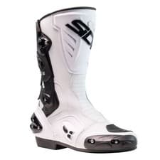 Image of Sidi Vertigo 2 Sports Race Track Motorcycle Motorbike Boots - White/Black