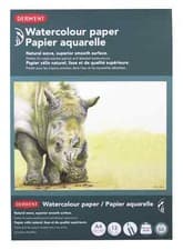 Image of Derwent Watercolour Pads 300 gsm / 140lb - A4 Pack of 3 Pads