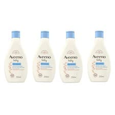Image of 4x Aveeno Baby Dermexa Moisturising Wash 250ml