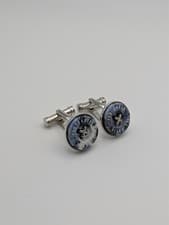 Image of New Mens Ted Baker London Blue Button Cufflinks No Box, Gift for Him C26