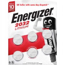Image of ENERGIZER BATTERIES CR2032 - Pack of 6