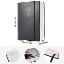 Image of A5 Journal Notebook 600 Pages 100GSM Lined Note Book Hardcover Notepad UK