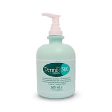 Image of Dermol Lotion 500ml - Treats/Prevents Dry & Itchy Skin, In Eczema/Dermatitis.