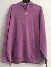 Image of Adidas Women's Essentials Oversized Hoodie in Preloved Purple size S NWT