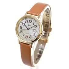 Image of Seiko Watch AKQD402 Riki Standard Ladies Solar Watch Women's Silver
