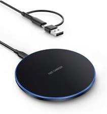 Image of Fast Wireless Charger Charging Pad For Apple iPhone , Samsung , Google Pixel