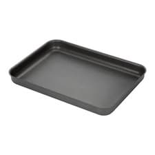 Image of Stellar Roasting Tray Hard Anodised 36x25cm Rectangular Ovenware Black Quality
