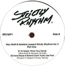 Image of Wax Motif - Strictly Rhythms Vol. 9 Part One - Vinyl Record 12 - F4593z