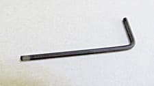 Image of HEX ALLEN KEY chrome vanadium 3/32" 58MM LENGTH fully heat treated IMPERIAL