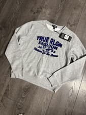 Image of True Religion Grey Sweatshirt Size M