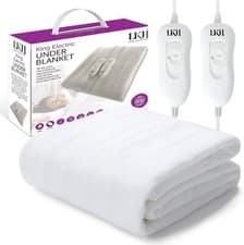 Image of Electric Underblanket Heated Blanket Washable Under Blanket King 160x 140 cm